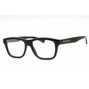 Gucci Men's Eyeglasses - Black Plastic Rectangular Shape Full Rim Frame | GG1177O 001