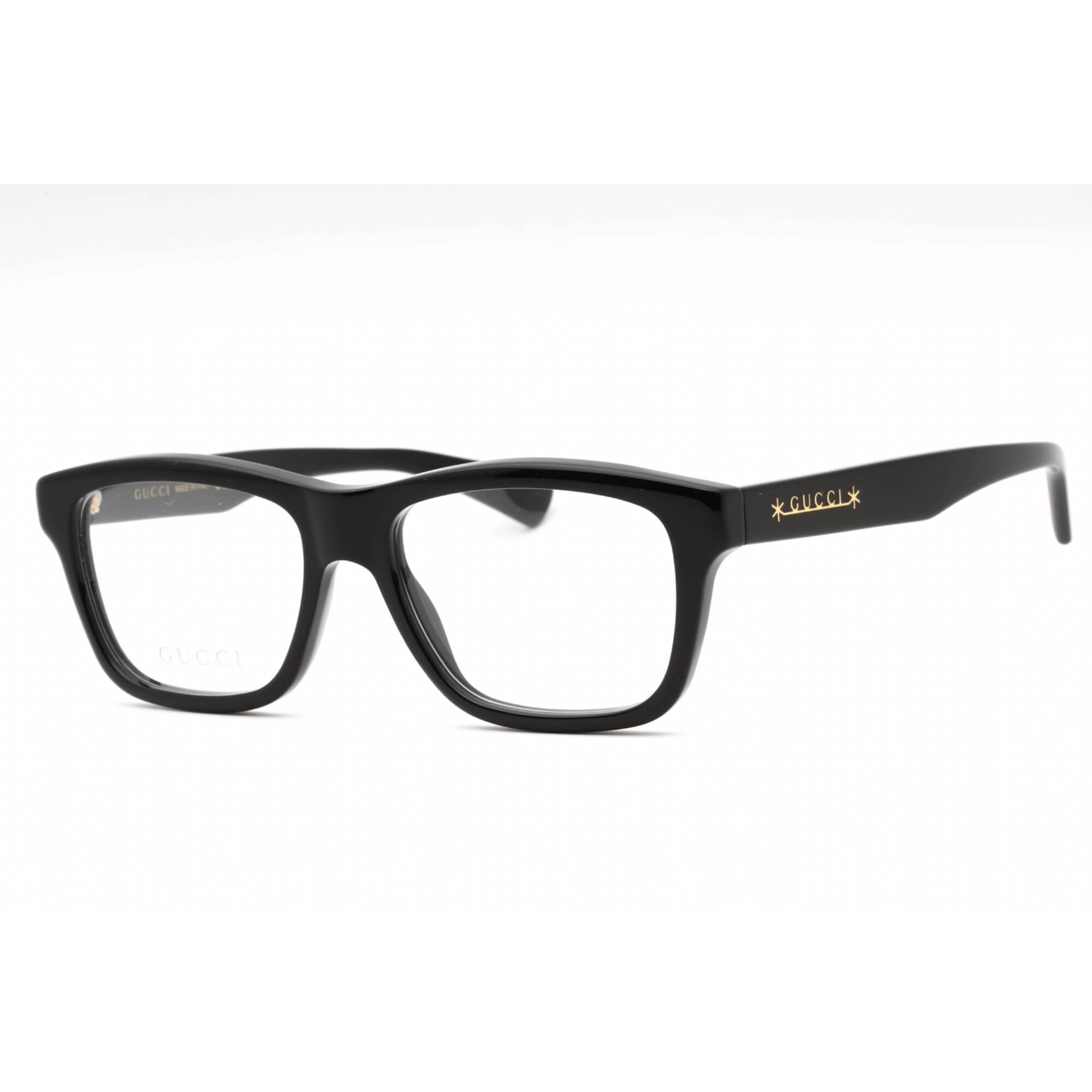 Gucci Men's Eyeglasses - Black Plastic Rectangular Shape Full Rim Frame | GG1177O 001