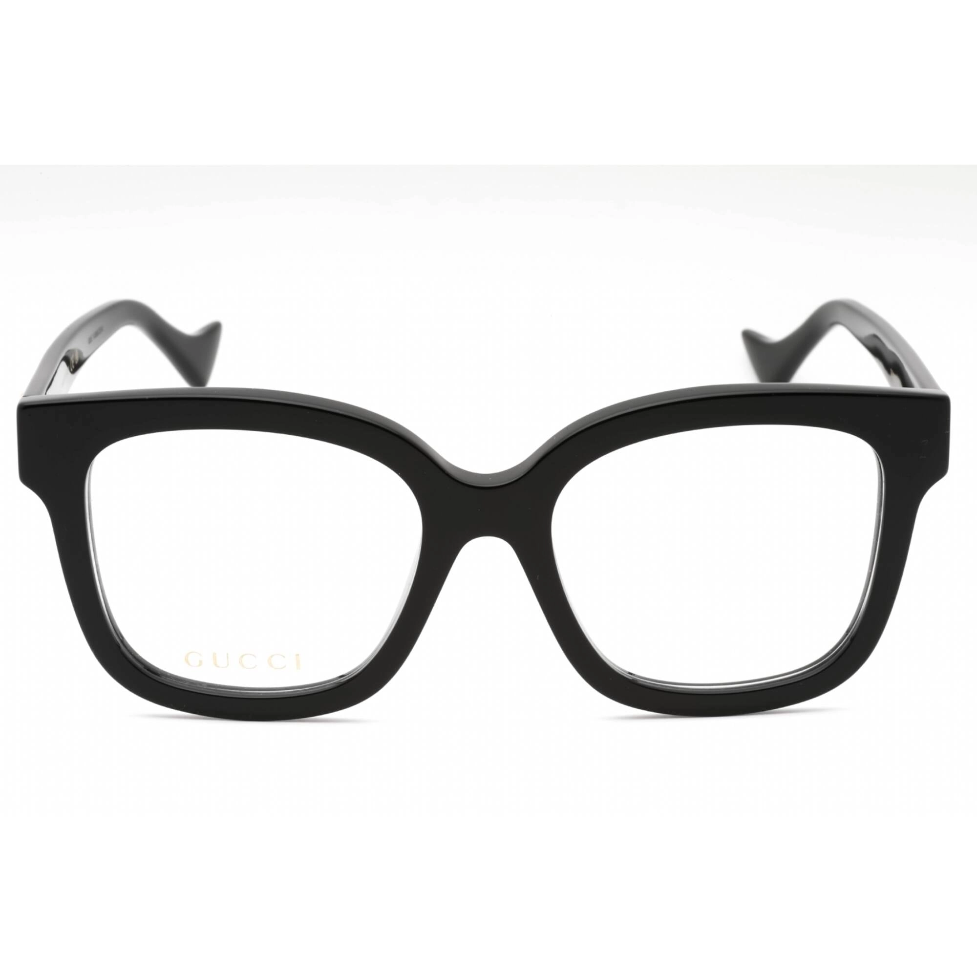 Gucci Women's Eyeglasses - Black Cat Eye Full Rim Frame Clear Demo Lens | GG1258O 004