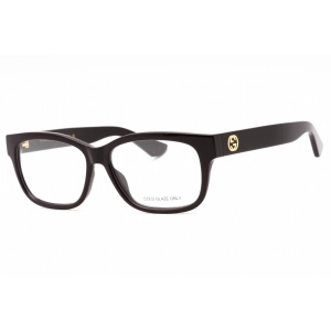Gucci Women's Eyeglasses - Burgundy Injected Propionate Rectangular | GG1341O 004