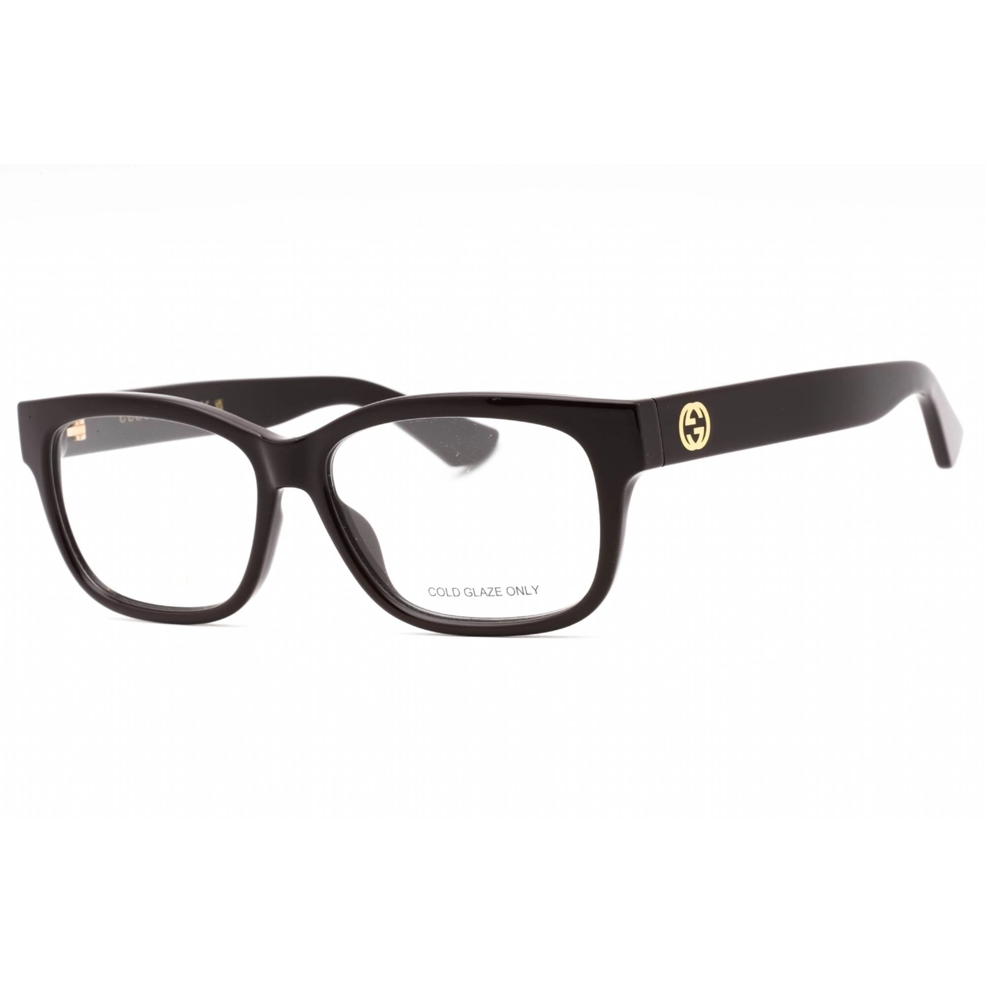 Gucci Women's Eyeglasses - Burgundy Injected Propionate Rectangular | GG1341O 004