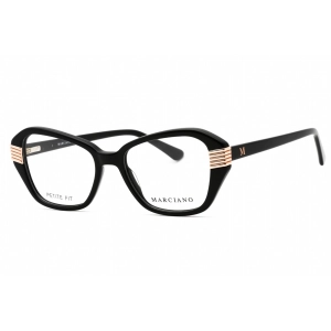 Guess By Marciano Women's Eyeglasses - Shiny Black Full Rim 54mm Frame | GM0386 001
