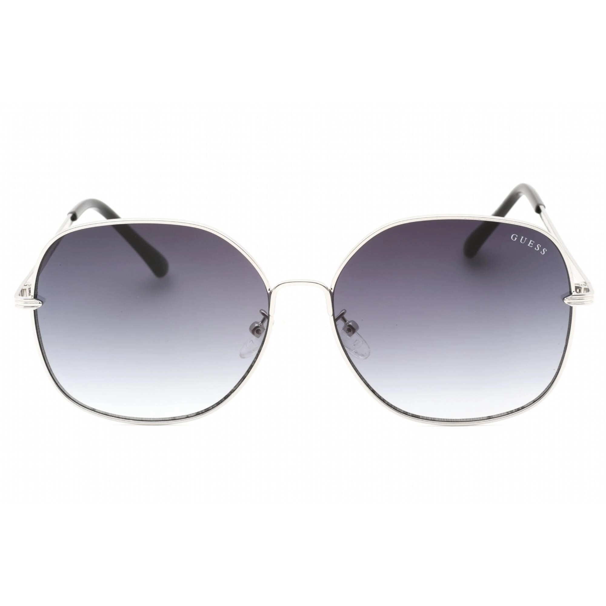 Guess Factory Women's Sunglasses - Shiny Light Nickeltin Full Rim Frame | GF0385 10B