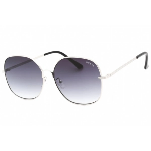 Guess Factory Women's Sunglasses - Shiny Light Nickeltin Full Rim Frame | GF0385 10B
