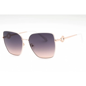 Guess Factory Women's Sunglasses - Shiny Rose Gold Metal Full Rim Frame | GF6183 28W