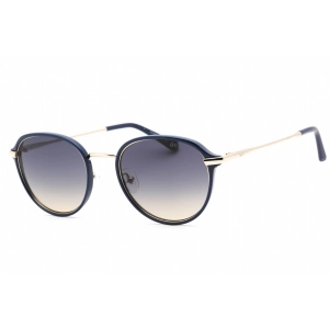 Guess Men's Sunglasses - Full Rim Shiny Blue Injected Propionate Round | GU00068 90W