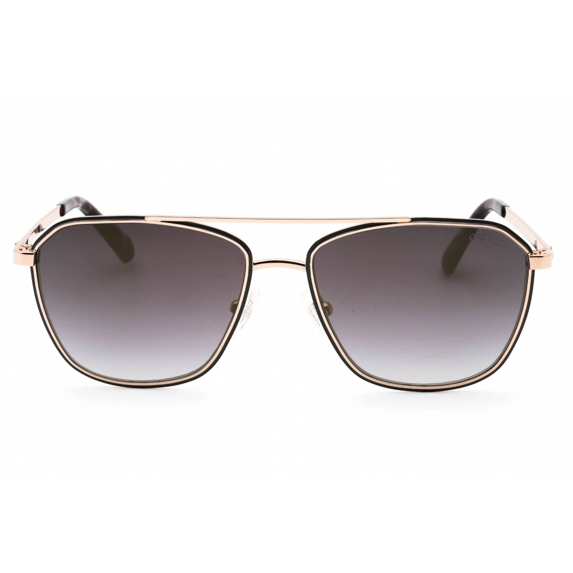 Guess Men's Sunglasses - Gold/Other Navigator Metal Full Rim Frame | GU00046 33C