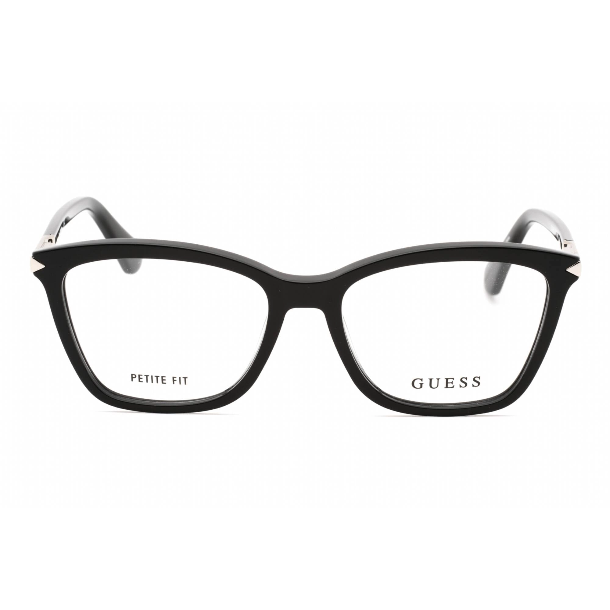 Guess Women's Eyeglasses - Shiny Black Plastic Cat Eye Full Rim Frame | GU2880 001