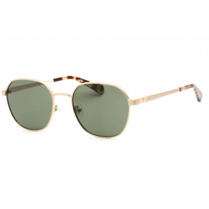 Guess Women's Sunglasses - Gold/Other Rectangular Metal Frame Green Lens | GU5215 33N