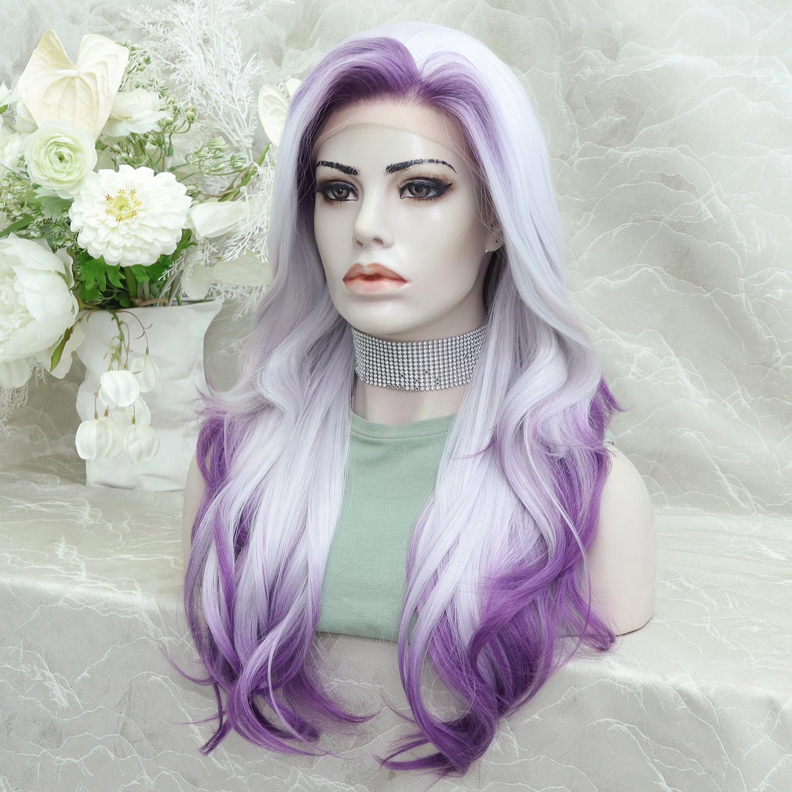 IMstyle Jelly Ombre Purple lace Front wig 13*2 Party-K307-C238