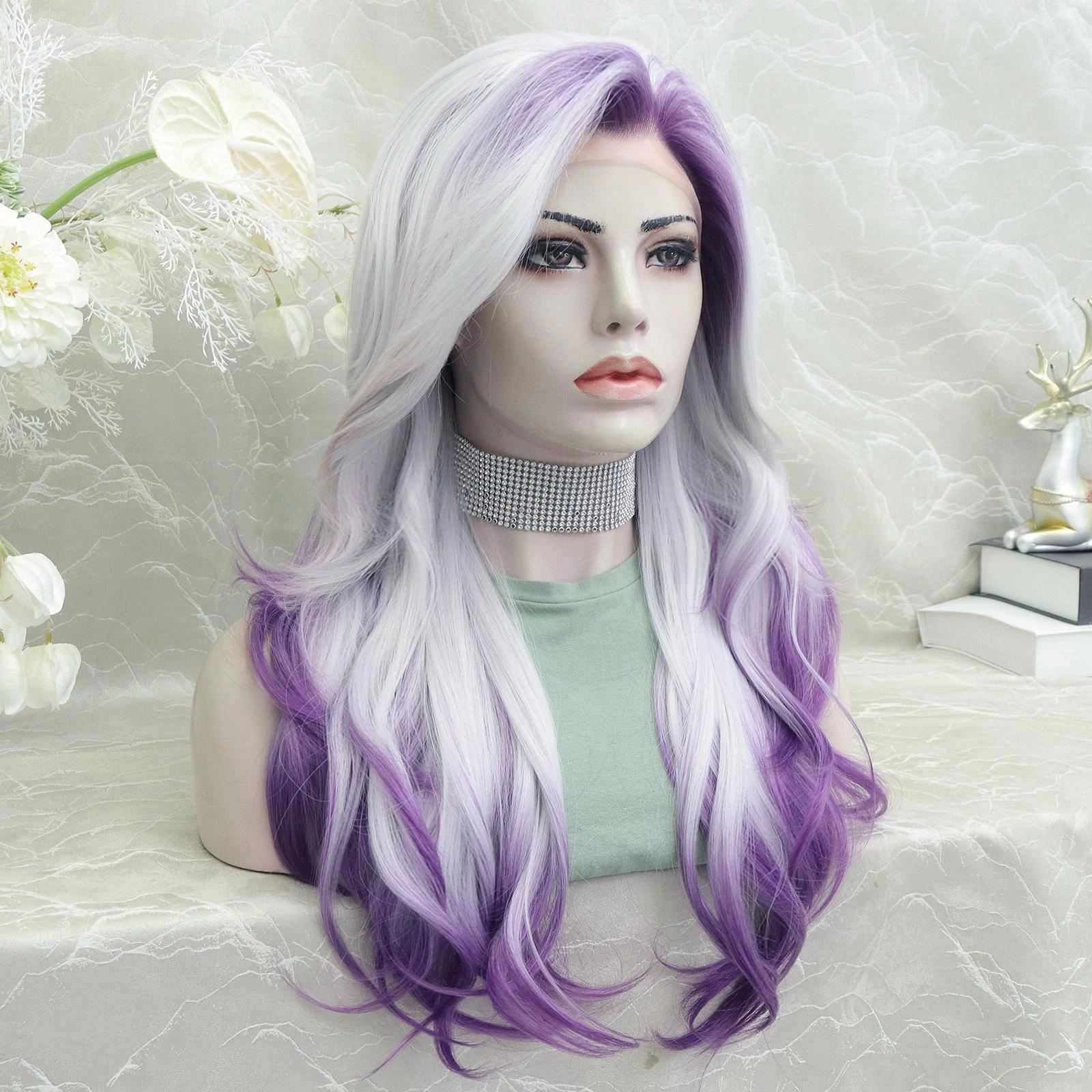 IMstyle Jelly Ombre Purple lace Front wig 13*2 Party-K307-C238