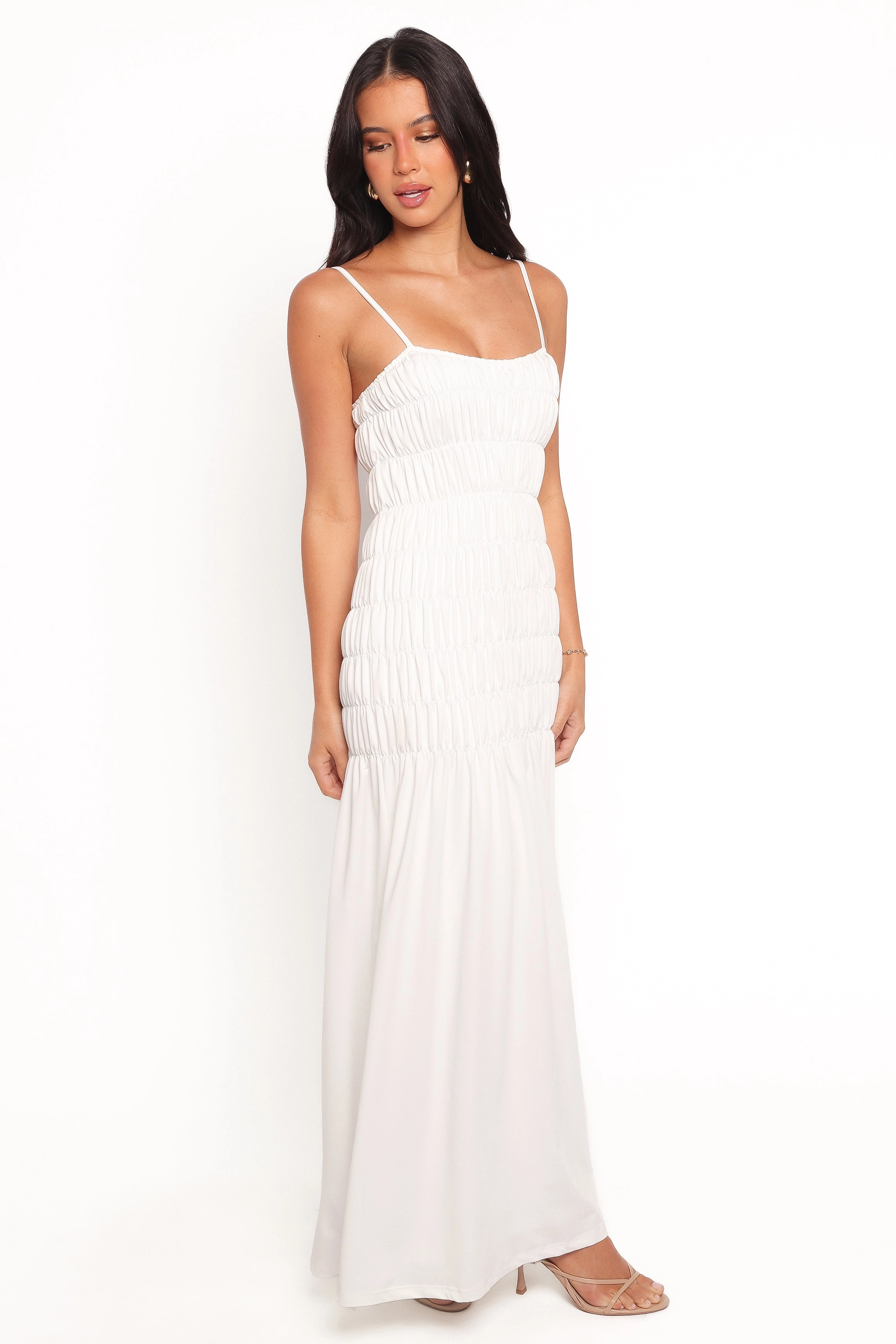 Ingrid Maxi Dress - White