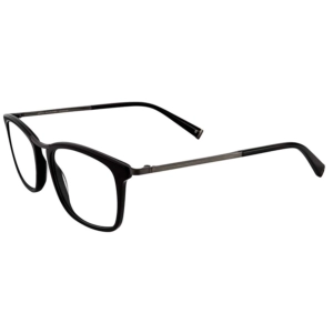 John Varvatos Men's Eyeglasses - Matt Black Plastic Frame | JOHN VARVATOS V375 BLA