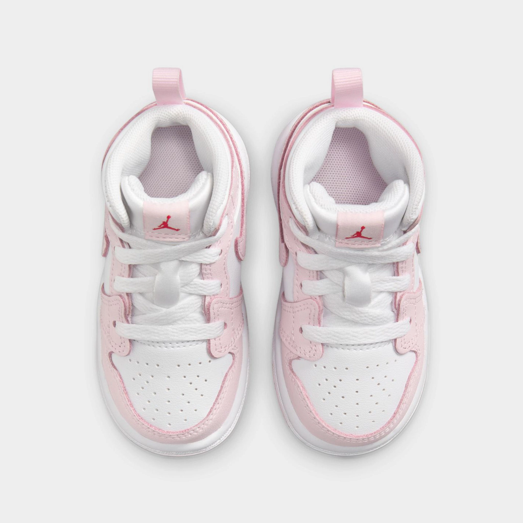 Jordan 1 Mid TD Pink Foam / White - Fire Red
