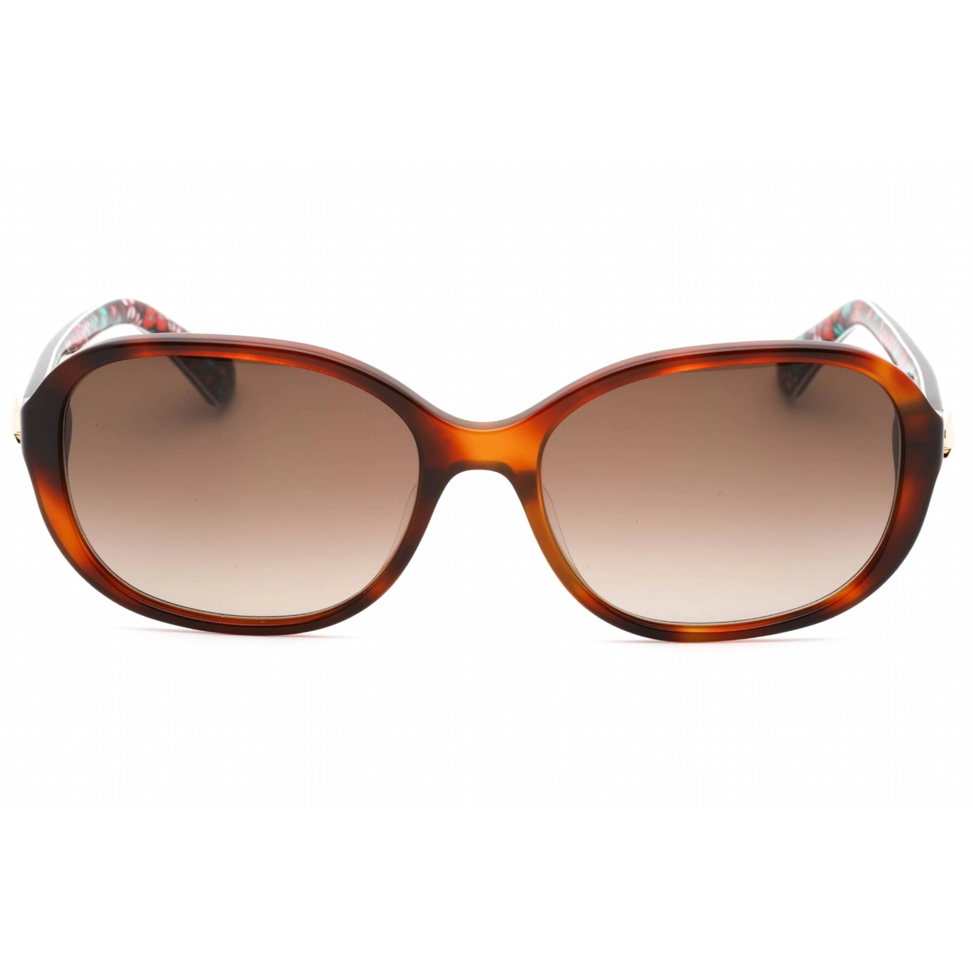 Kate Spade Women's Sunglasses - Shiny Dark Havana Oval Frame | IZABELLA/G/S 086/HA
