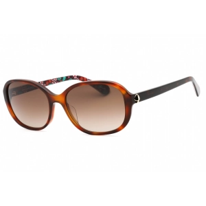Kate Spade Women's Sunglasses - Shiny Dark Havana Oval Frame | IZABELLA/G/S 086/HA