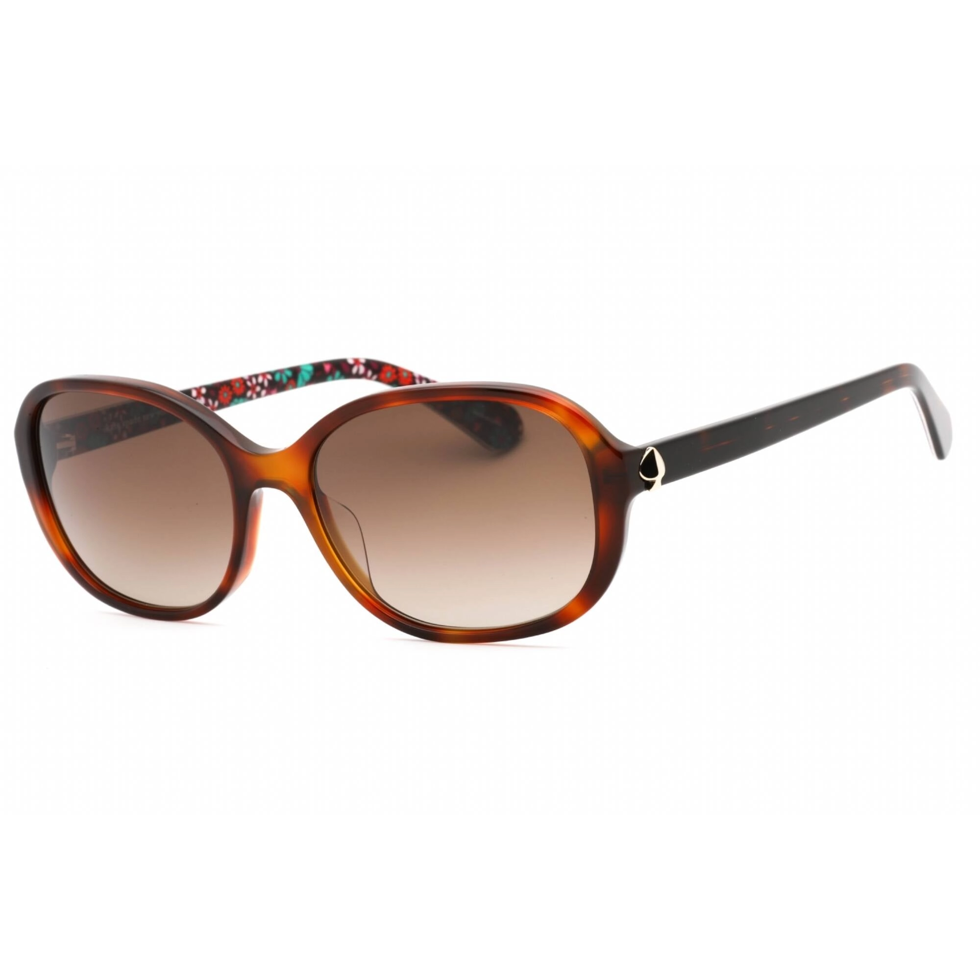 Kate Spade Women's Sunglasses - Shiny Dark Havana Oval Frame | IZABELLA/G/S 086/HA