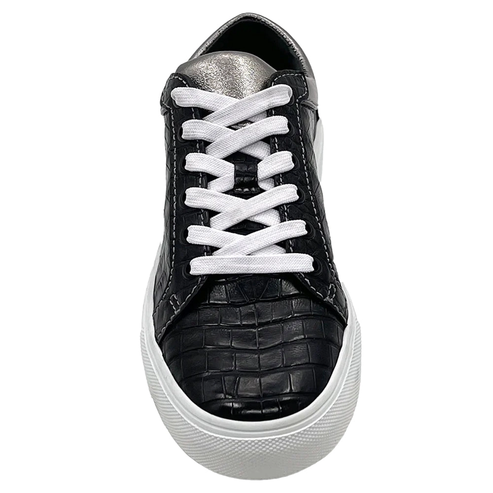 Ladies Caiman Crocodile Sneakers