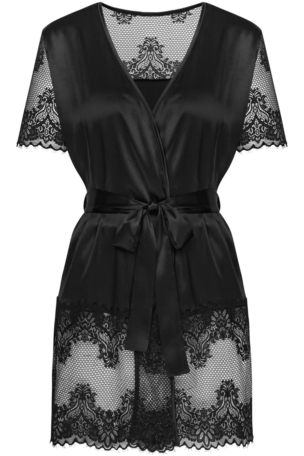 Maderris Satin Peignoir, Size XS-S (UK 6-8)