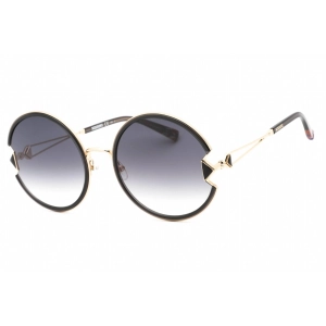 Missoni Women's Sunglasses - Dark Grey Sf Lens Gold Black Frame | MIS 0074/S 0RHL 9O