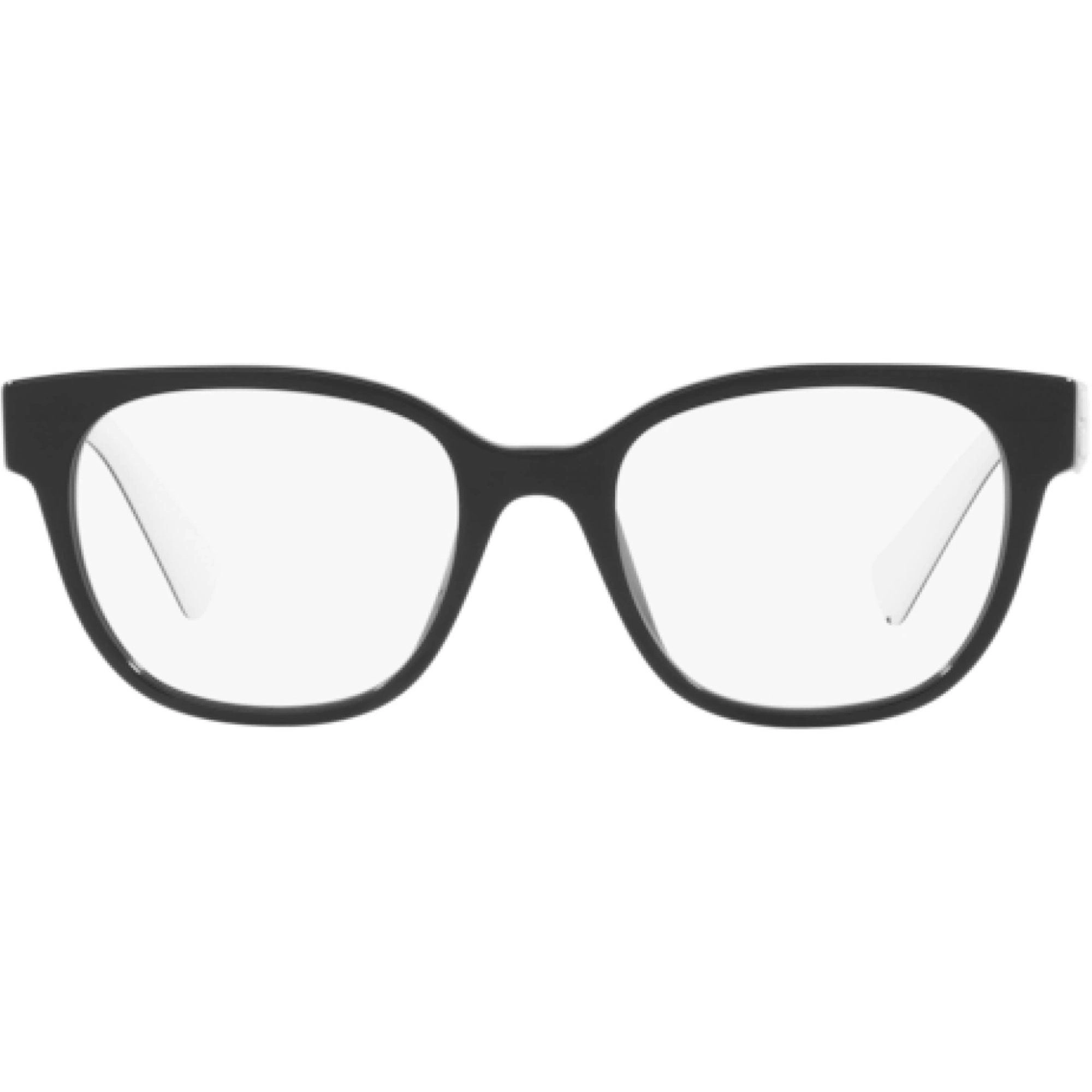 Miu Miu Women's Eyeglasses - Black Square Full Rim Frame Demo Lens | 02VV 10G1O1