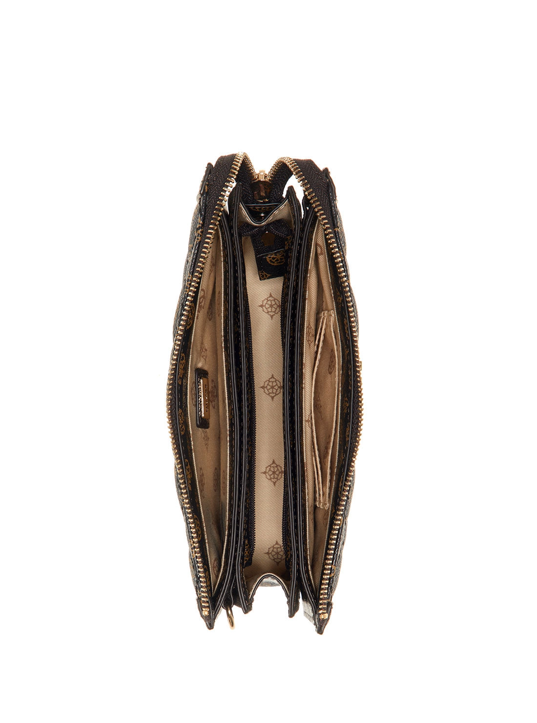 Mocha Logo Abey Multi Compartment Shoulder Bag