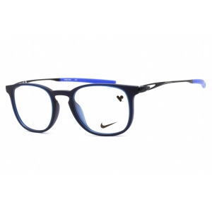 Nike Men's Eyeglasses - Matte Midnight Navy Plastic Full Rim Frame | NIKE 7151 410