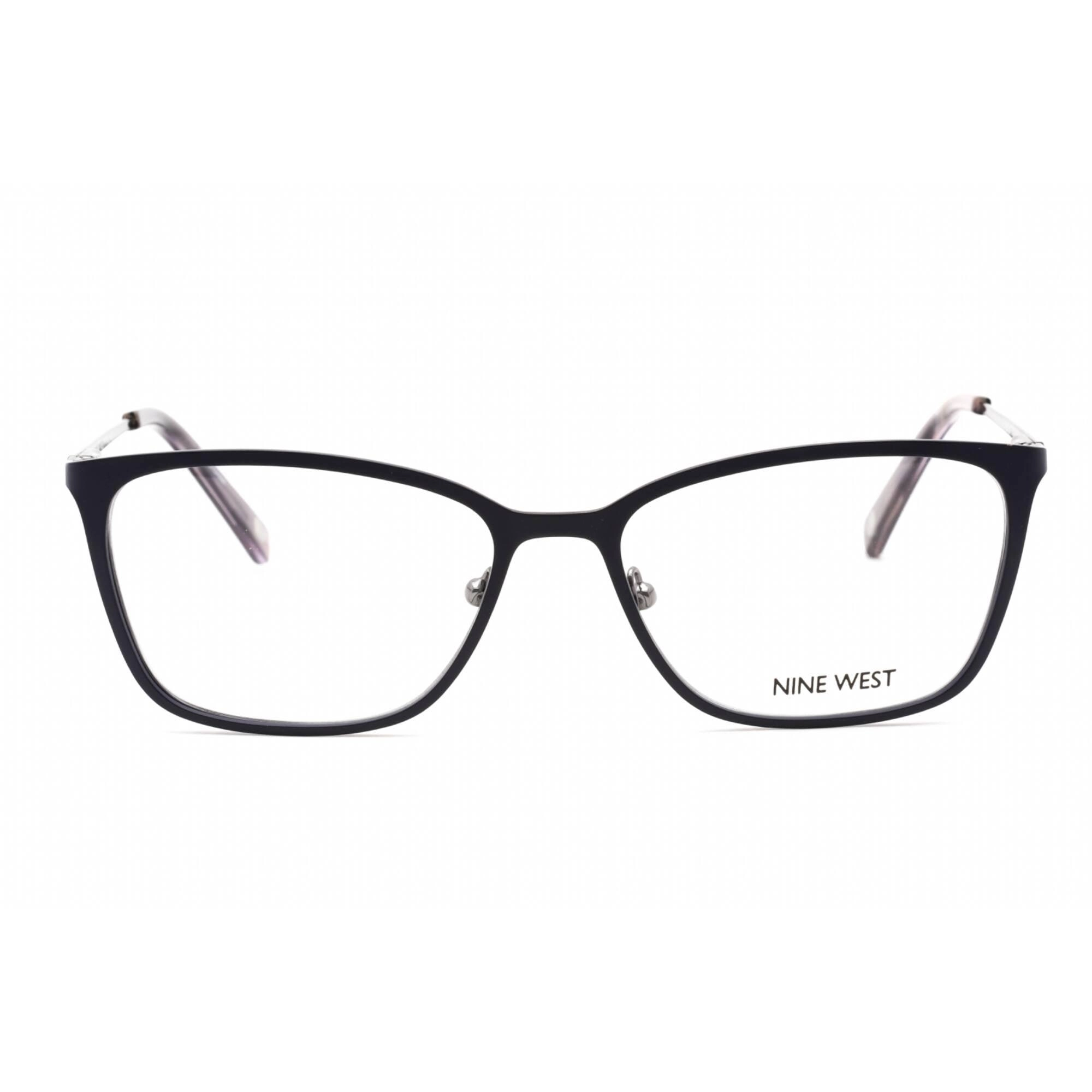 Nine West Men's Eyeglasses - Full Rim Purple Metal Rectangular Frame | NW1085 500