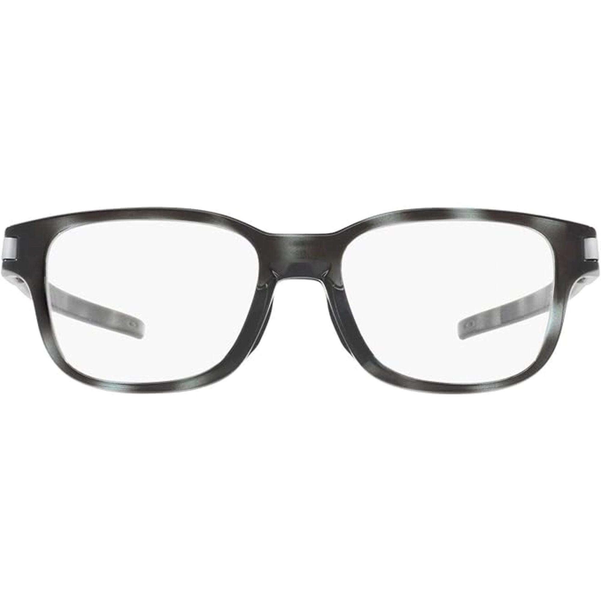 Oakley Women's Eyeglasses - Polished Grey Tort Plastic Square Frame | OAKLEY 0OX8114 3