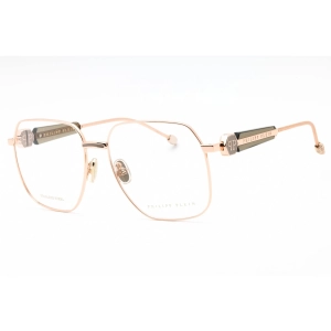 Philipp Plein Women's Eyeglasses - Polished Copper Gold W/Colored Parts | VPP126S 02AM