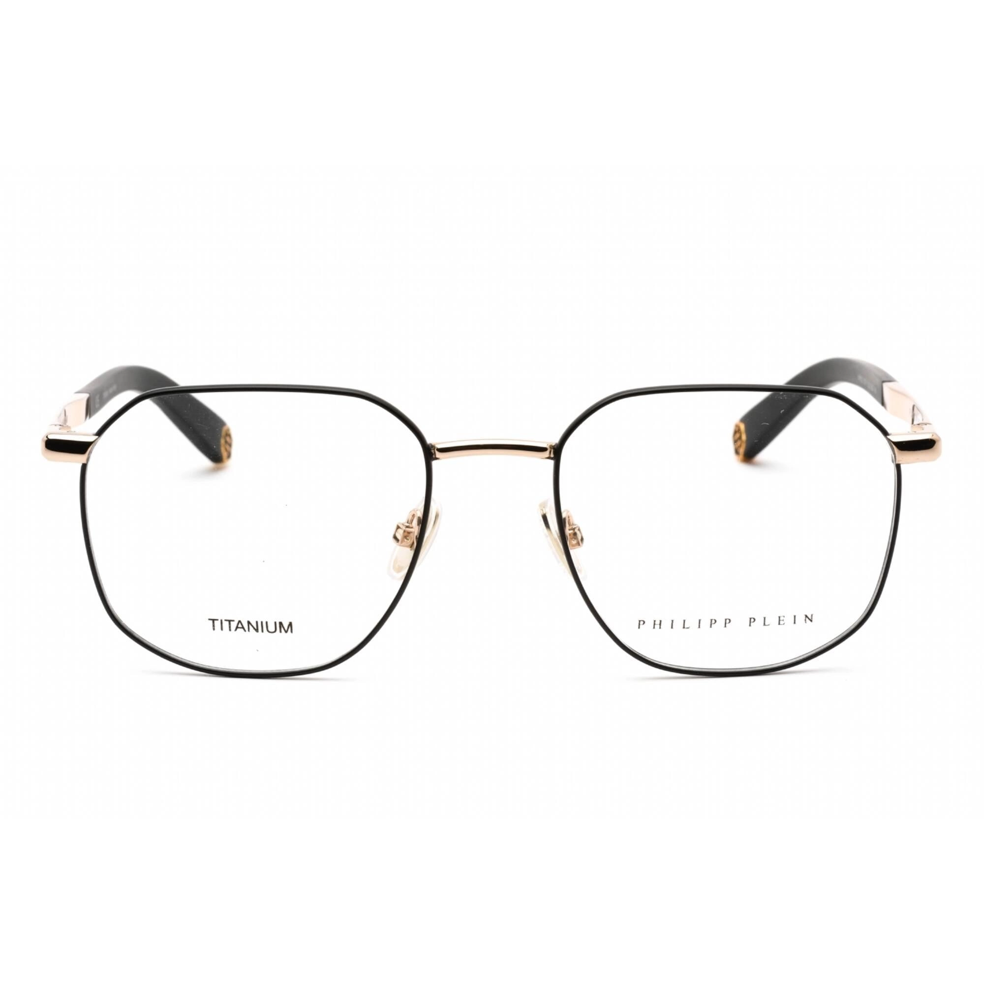 Philipp Plein Women's Eyeglasses - Shiny Rose Gold Rectangular Frame | VPP020M 0302