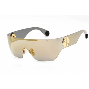 Philipp Plein Women's Sunglasses - Shiny Yellow Gold Lv Frame Gold Lens | SPP029M 400G