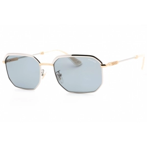 Police Men's Sunglasses - Shiny Palladium W/Rose Gold Parts Metal Frame | SPLF73M 0544