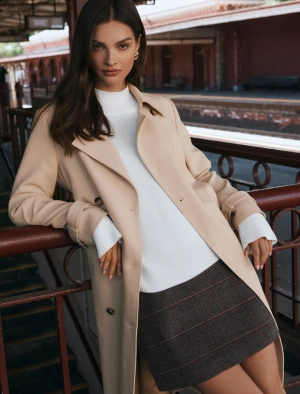 Poppy Stand Neck Jumper