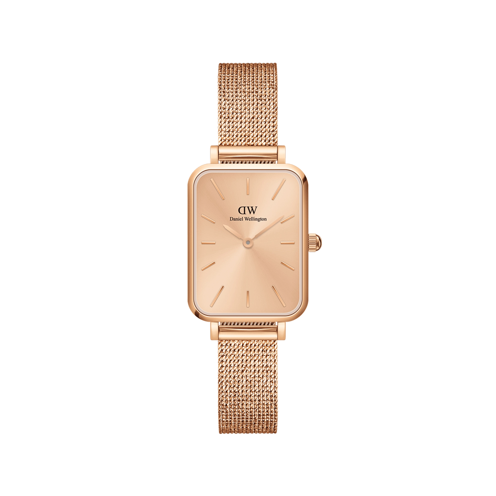 Quadro Pressed Unitone Rose Gold