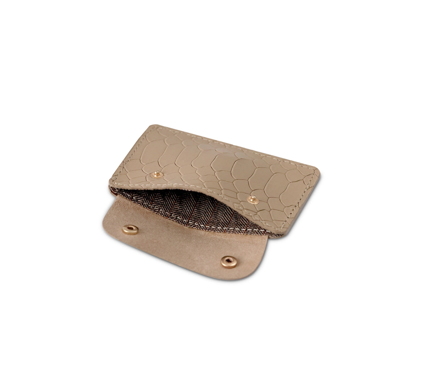 QUINN CROC CARD CASE