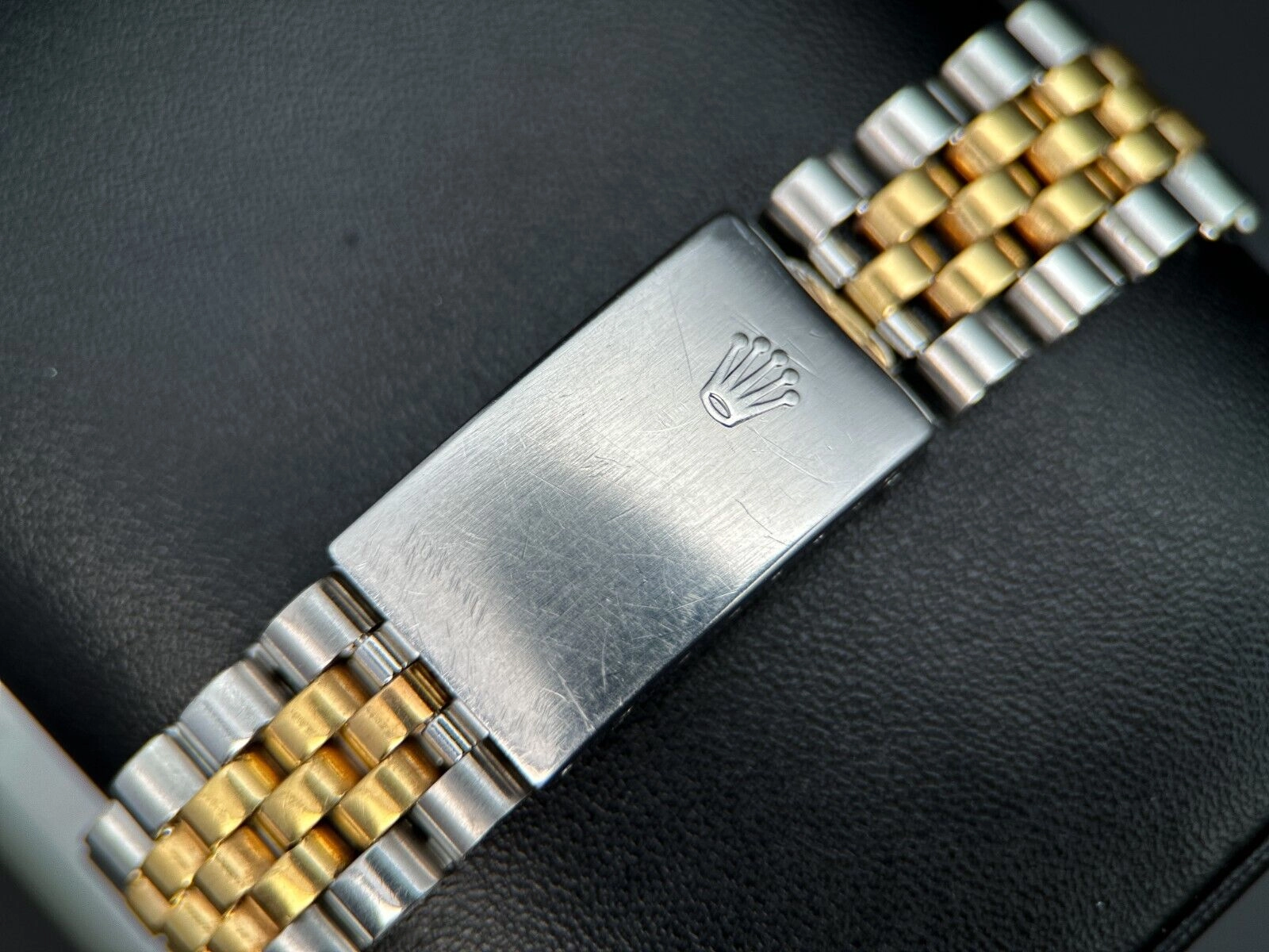 Rolex Datejust 36 16233 Steel & Yellow Gold Jubilee Champagne Dial Watch