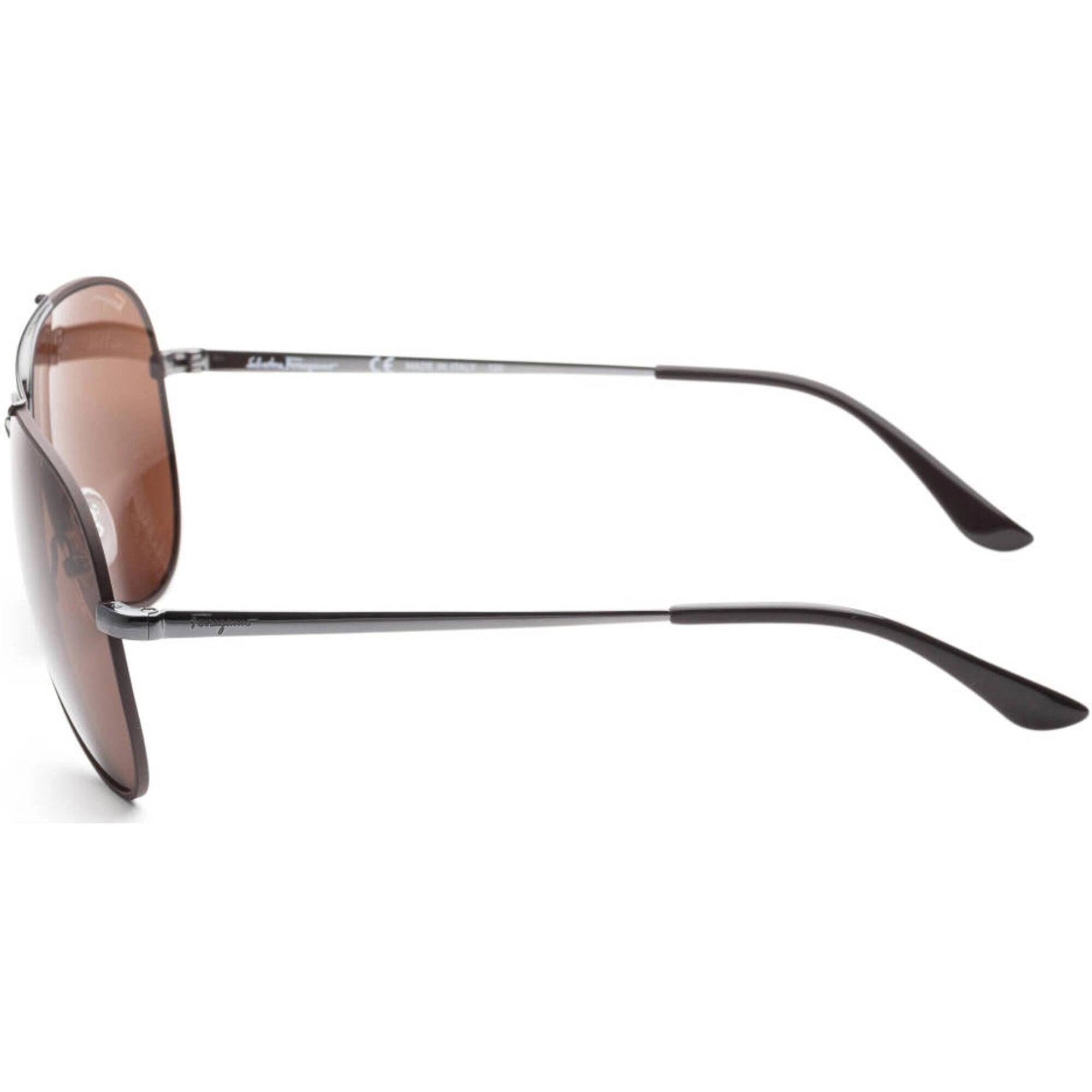 Salvatore Ferragamo Unisex Sunglasses - Gunmetal Frame | SALVATORE FERRAGAMO SF131S 67