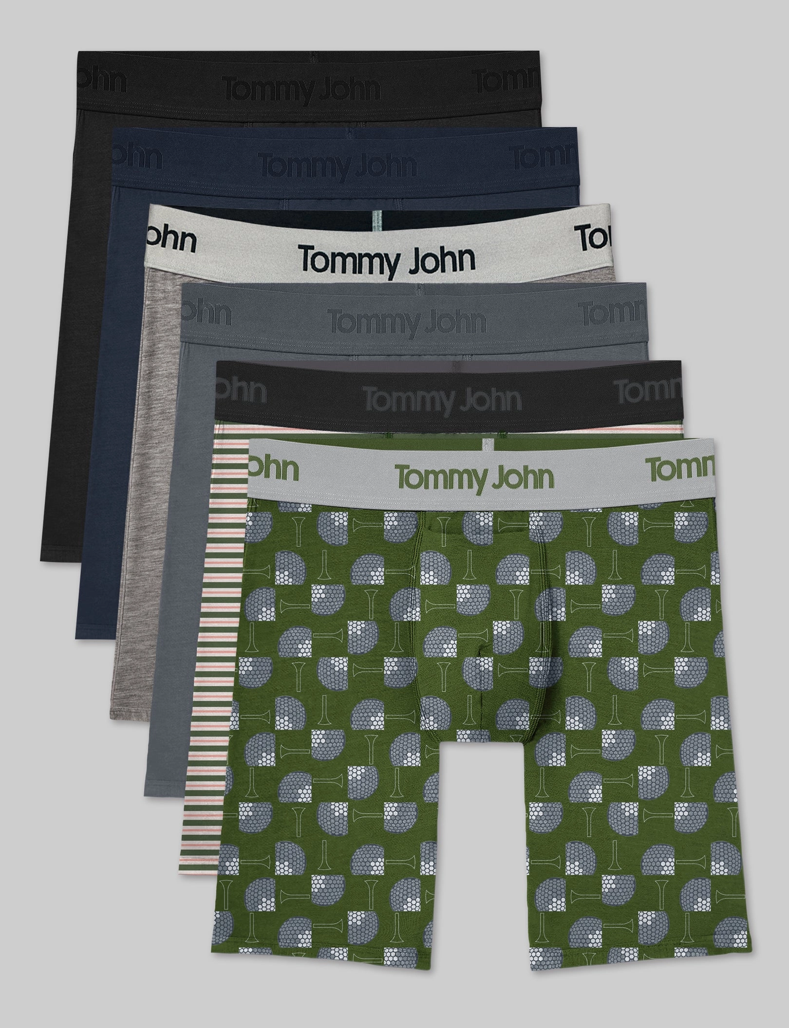 Second Skin Boxer Brief 8" (6-Pack)