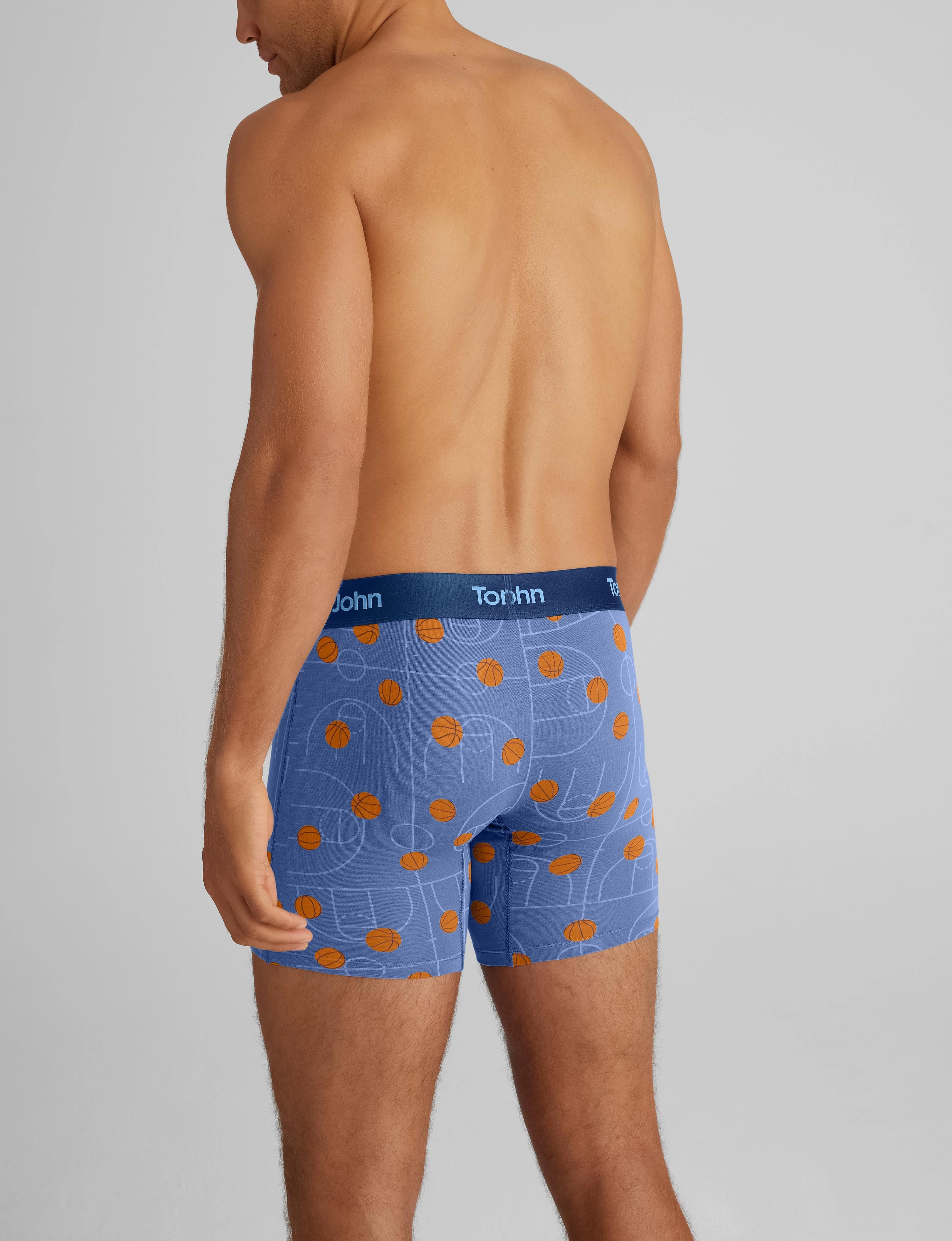 Second Skin Mid-Length Boxer Brief 6"