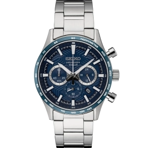 Seiko Essentials Collection 43mm Chronograph Watch, SSB445