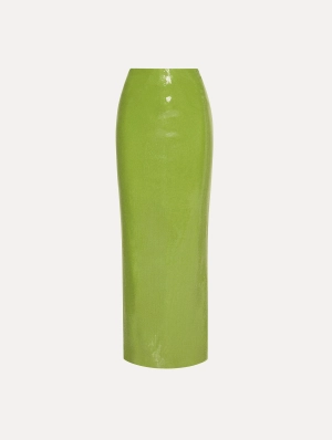 Sequin Jersey Pencil Skirt
