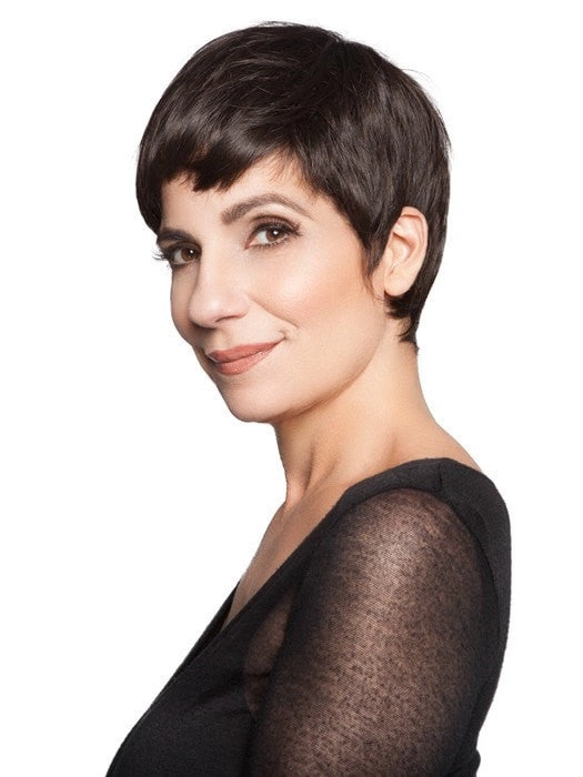 Space | Short Synthetic Wig (Mono Crown) | DISCONTINUED