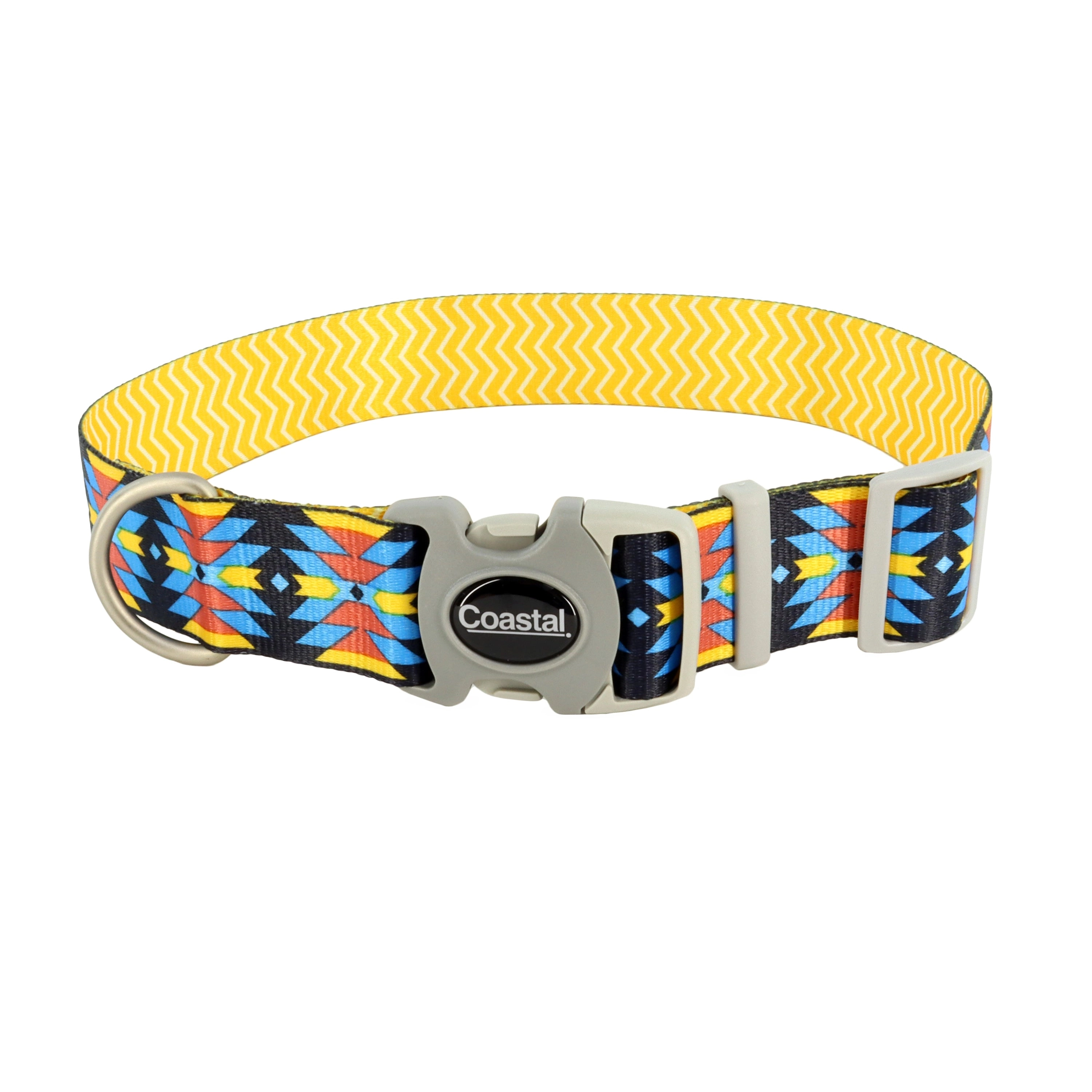 Sublime® Adjustable Dog Collar Aztec Large