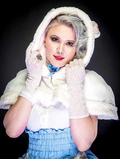 Sweet Lolita Bear Ear Capelet