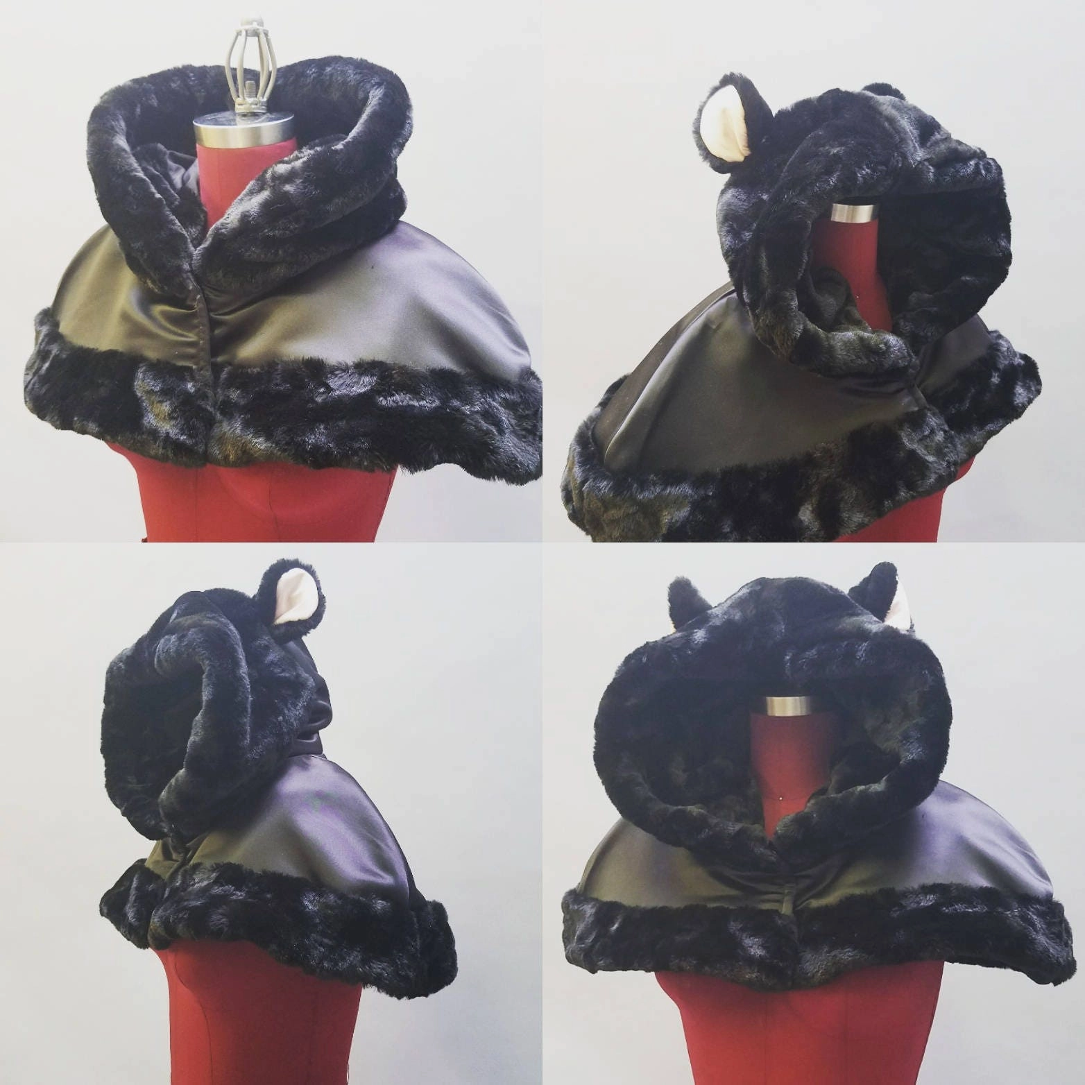 Sweet Lolita Bear Ear Capelet