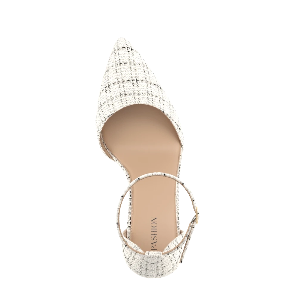 The D'Orsay - Bone Tweed 3 Block - FINAL SALE