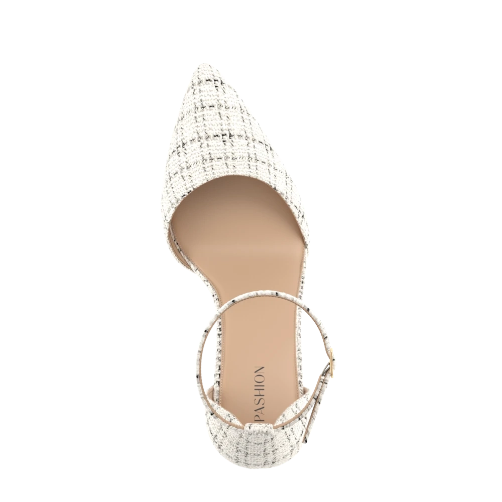 The D'Orsay - Bone Tweed 3 Block - FINAL SALE