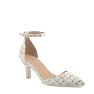 The D'Orsay - Bone Tweed 3 Stiletto - FINAL SALE