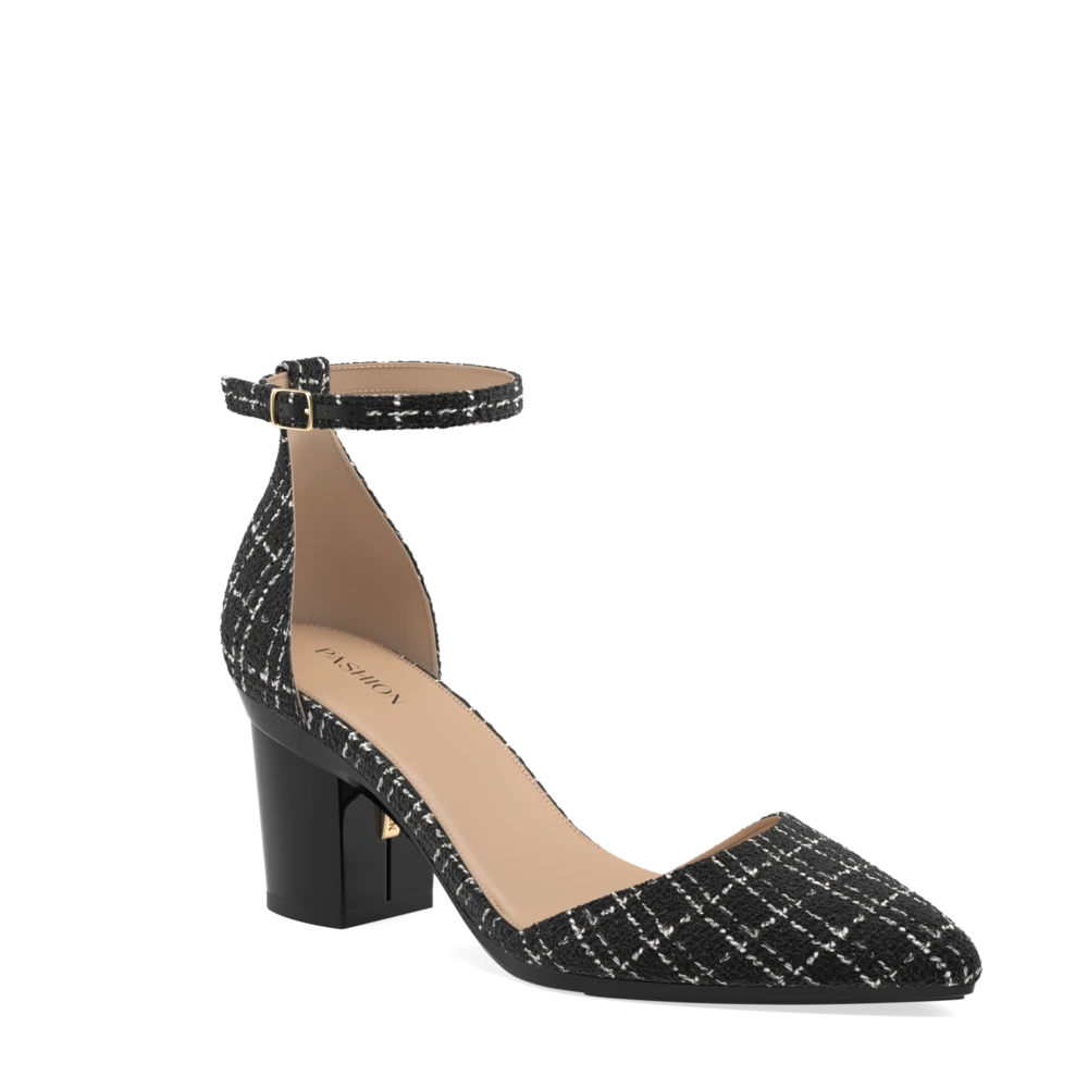 The D'Orsay - Coal Tweed 3 Block - FINAL SALE